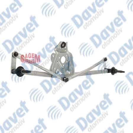SAGEMFR 255112 Silecek Mekanizmasi Motorsuz Kangoo